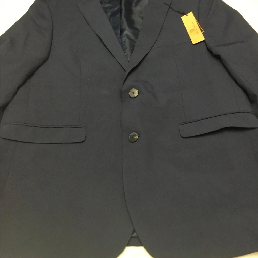ETHAN PIERCE Men's Classic Navy Blazer